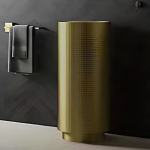 Schnelle Sch B8822 Rustik Monoblok Oval Çelik Lavabo