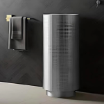 Schnelle Sch S8822 Chrome Monoblok Oval Çelik Lavabo