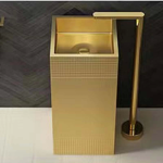 Schnelle Sch G8810 Gold Monoblok Kare Çelik Lavabo