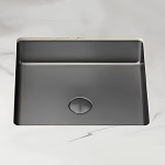 Schnelle Sch BL204 Grey Tezgah Altı Kare Çelik Lavabo