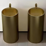 Schnelle Sch B8801 Rustik Monoblok Oval Çelik Lavabo