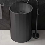 Schnelle Sch BK8818 Black Hegzagon Monoblok Çelik Lavabo