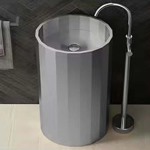 Schnelle Sch S8818 Chrome Hegzagon Monoblok Çelik Lavabo