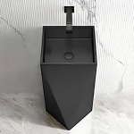 Schnelle Sch BK8820 Black Kare Monoblok Çelik Lavabo