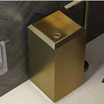 Schnelle Sch B8830 Rustik Kare Monoblok Çelik Lavabo