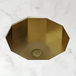 Schnelle Sch B206 Rustik Tezgah Altı Hegzagon Çelik Lavabo