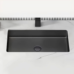 Schnelle Sch BK208 BlackTezgah Altı Dikdörtgen Çelik Lavabo