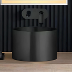 Schnelle Sch BK5511 Black Tezgah Üstü Oval Çelik Lavabo