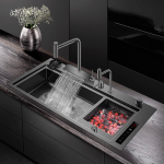 Schnelle AQ 10750NJH 107 Cm Ultrasonik Akıllı Mutfak Evyesi