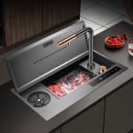 Schnelle AQ 6032 NJH 60 Cm Ultrasonik Akıllı Evye