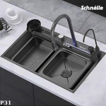 Schnelle Sch P31 Akıllı Mutfak Evyesi 7 Fonksiyonlu