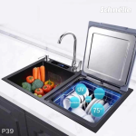 Schnelle Sch P39 Bulaşık Makineli Nano Dezenfekte Multi Fonksiyon Mutfak Evyesi
