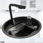 Schnelle Sch P40 Karavan Tipi Yeni Nesil Mutfak Evyesi